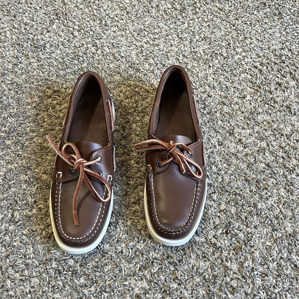 Sebago Brown Leather Loafers